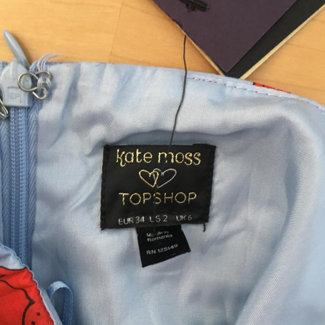 TOPSHOP(トップショップ)の新品 ワンピースTopshop Kate moss レディースのワンピース(ひざ丈ワンピース)の商品写真