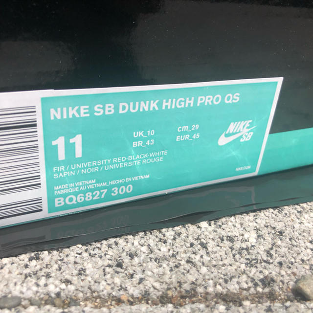 NIKE(ナイキ)のNIKE SB DUNK HIGH PRO QS 29㎝ メンズの靴/シューズ(スニーカー)の商品写真