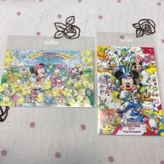 ディズニー♡イースター うさたま うさぴよ ポストカード 2枚セット(キャラクターグッズ)