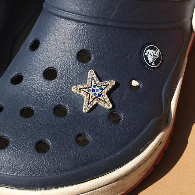 crocs(クロックス)のサンダル  24.0センチ キッズ/ベビー/マタニティのキッズ靴/シューズ(15cm~)(サンダル)の商品写真