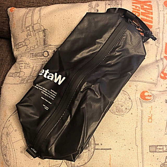 FRAGMENT(フラグメント)のretaw fragment travel pouch black S +ベルト メンズのファッション小物(その他)の商品写真