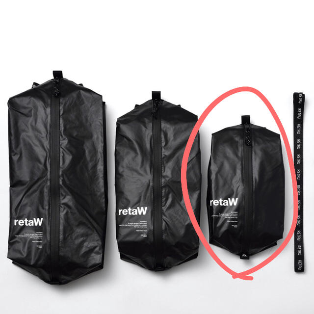FRAGMENT(フラグメント)のretaw fragment travel pouch black S +ベルト メンズのファッション小物(その他)の商品写真