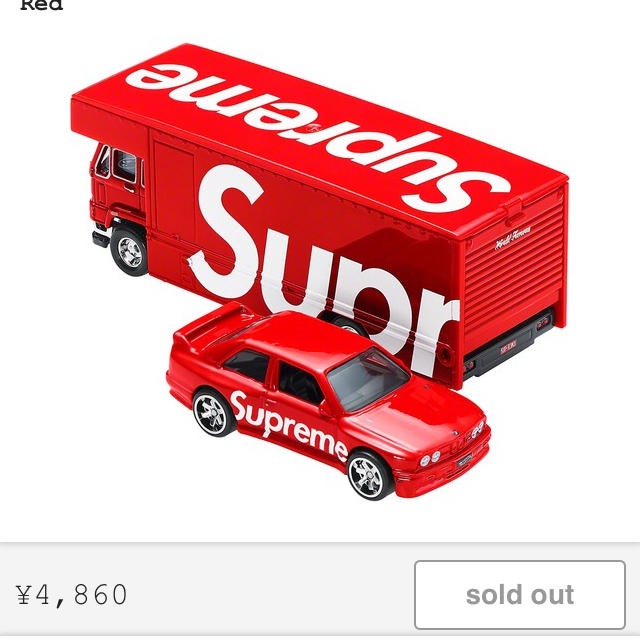 supreme bmw ミニカー