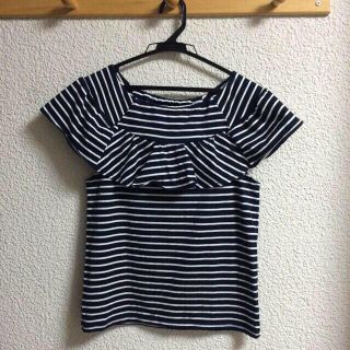 ページボーイ(PAGEBOY)のPAGEBOY＊2wayボーダーTシャツ(Tシャツ(半袖/袖なし))