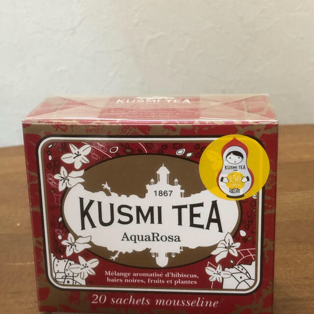 KUSMI TEA アクアローザ   ブルーデトックス 2セット 食品/飲料/酒の飲料(茶)の商品写真