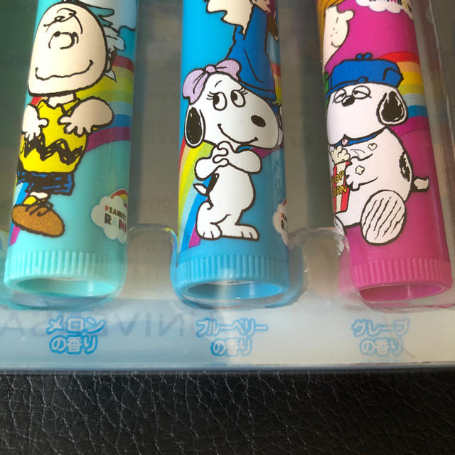 SNOOPY(スヌーピー)のリップクリーム コスメ/美容のスキンケア/基礎化粧品(リップケア/リップクリーム)の商品写真