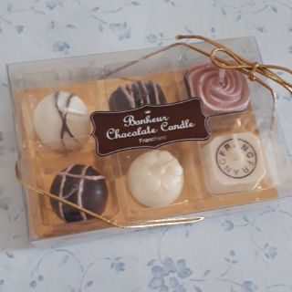 フランフラン(Francfranc)の【再値下げ】Francfranc　チョコレートキャンドル(キャンドル)