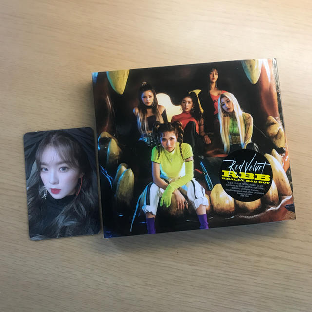 Red Velvet bad boy アイリーン トレカ エンタメ/ホビーのCD(K-POP/アジア)の商品写真