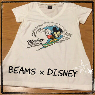 ビームス(BEAMS)のBEAMS×DISNEYコラボ Tシャツ(Tシャツ(半袖/袖なし))