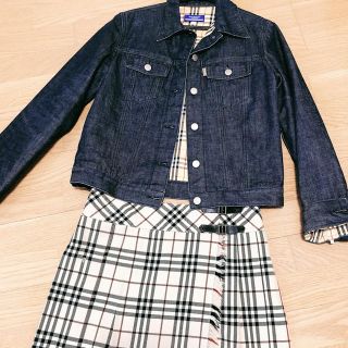 バーバリーブルーレーベル(BURBERRY BLUE LABEL)のデニムジャケット BURBERRY BLUE LABEL(Gジャン/デニムジャケット)