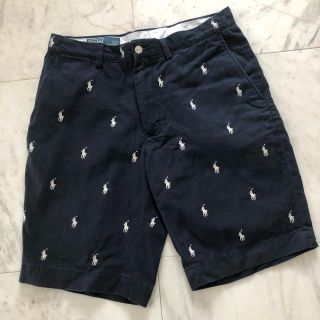 ポロラルフローレン(POLO RALPH LAUREN)の【ラルフローレン】ショートパンツ ハーフパンツ メンズ ロゴ ネイビー 32(ショートパンツ)