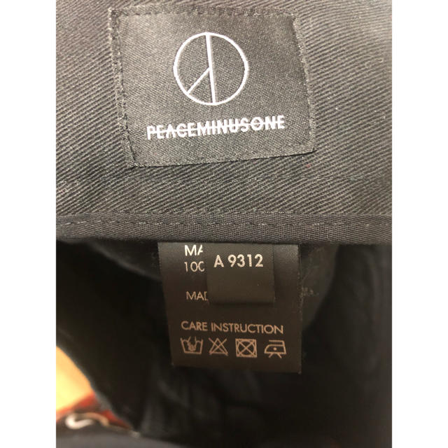 PEACEMINUSONE(ピースマイナスワン)のpeaceminusone★ジヨン着用ワークパンツ メンズのパンツ(ワークパンツ/カーゴパンツ)の商品写真