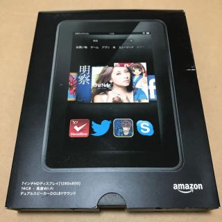 Amazon Kindle Fire HD (中古品)(タブレット)