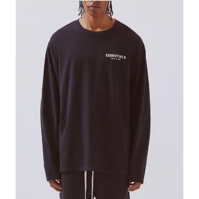 【XL】Essentials Boxy Logo Long Sleeve T