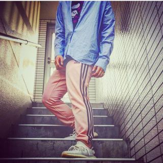 アディダス(adidas)のadidas トラックパンツ pink☆値下げ対応☆(その他)