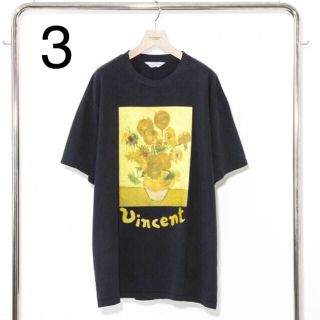 アンユーズド(UNUSED)の3 UNUSED Van Gogh Museum short sleevetee(Tシャツ/カットソー(半袖/袖なし))