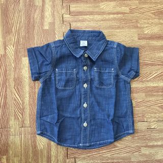 ベビーギャップ(babyGAP)のbabygap デニムシャツ トップス (シャツ/カットソー)