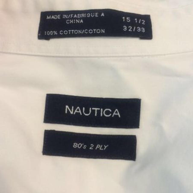 NAUTICA(ノーティカ)のNAUTICA★ホワイトシャツ メンズのトップス(シャツ)の商品写真