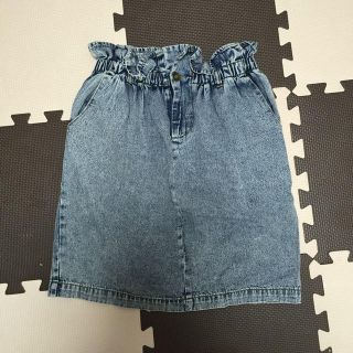 ウィゴー(WEGO)のdenim skirt(ひざ丈スカート)