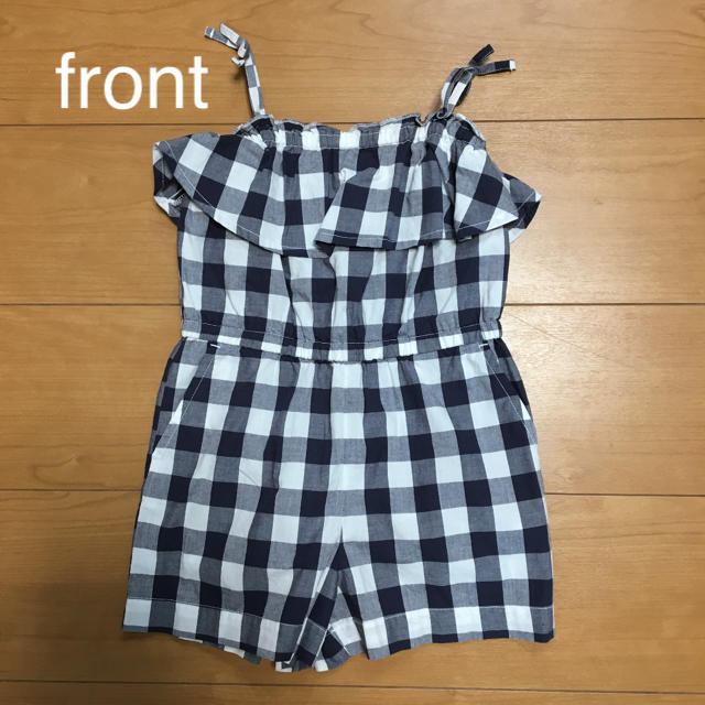 babyGAP(ベビーギャップ)の【新品・未使用】babyギャップ  オールインワン サロペット キッズ/ベビー/マタニティのキッズ服女の子用(90cm~)(ワンピース)の商品写真