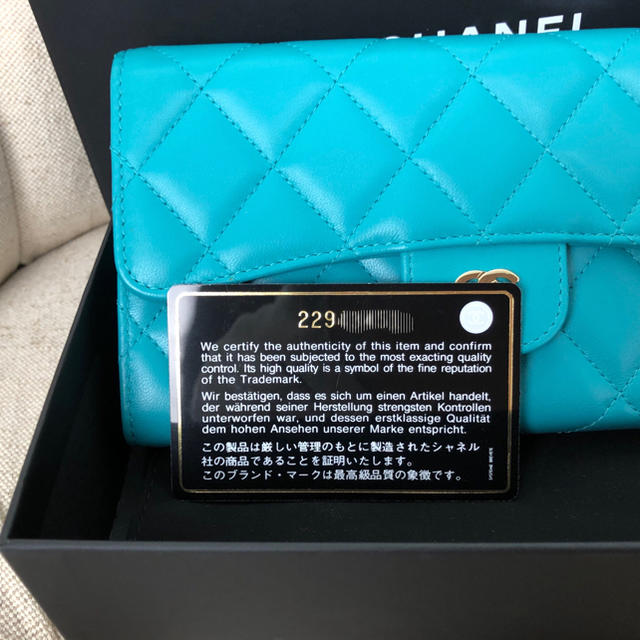CHANEL シャネル 長財布 新品未使用① CHANEL シャネル 長財布 新品未使用①