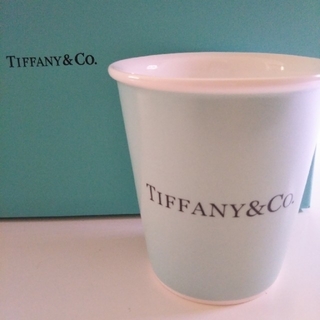 ティファニー(Tiffany & Co.)のごんみ様専用TIFFANY紙コップ風マグカップ(グラス/カップ)