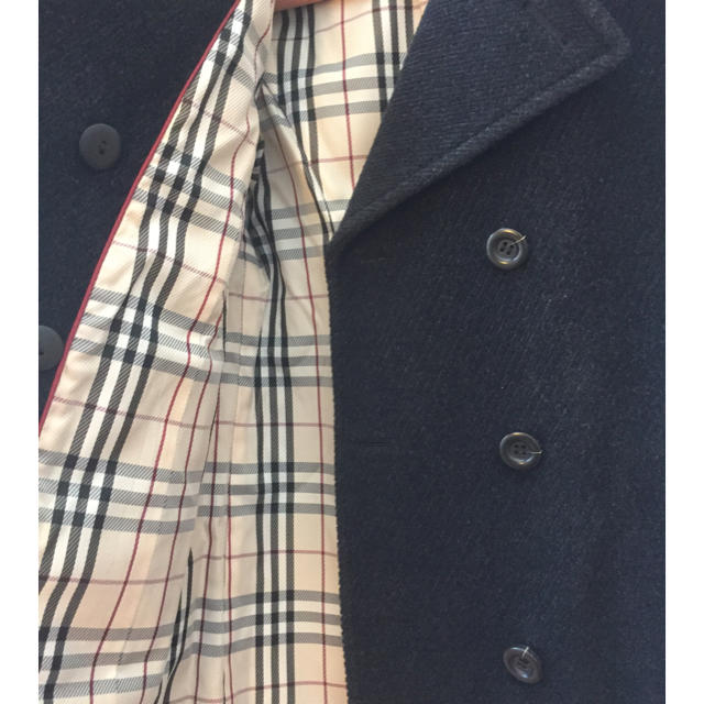 BURBERRY(バーバリー)の美品 バーバリー ロンドン  Pコート ピーコート 羊毛コート レディースのジャケット/アウター(ピーコート)の商品写真