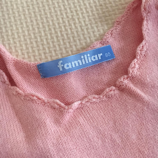 familiar(ファミリア)のファミリア ワンピース キッズ/ベビー/マタニティのベビー服(~85cm)(ワンピース)の商品写真