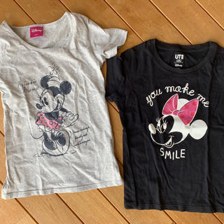 ディズニー(Disney)のディズニーTシャツ 2枚セット  120㎝(Tシャツ/カットソー)