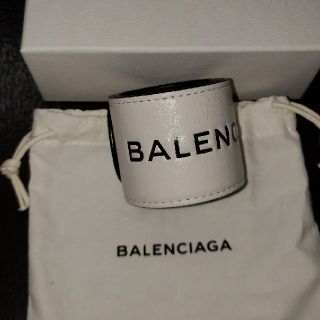 バレンシアガ(Balenciaga)のバレンシアガ　レザーバングル(バングル/リストバンド)