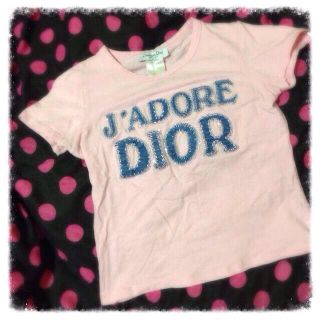 クリスチャンディオール(Christian Dior)のDior♪ジーンズロゴTシャツ(Tシャツ(半袖/袖なし))