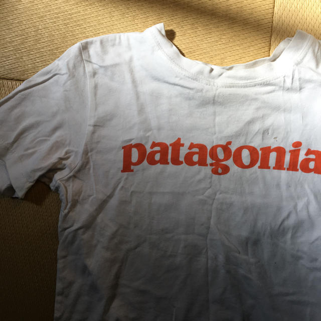 patagonia(パタゴニア)のパタゴニア キッズ XXS  Tシャツ オーガニックコットン キッズ/ベビー/マタニティのキッズ服男の子用(90cm~)(Tシャツ/カットソー)の商品写真