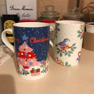 キャスキッドソン(Cath Kidston)の【moa様専用】限定品！キャスキッドソン マグカップ クリスマス 2点セット(グラス/カップ)