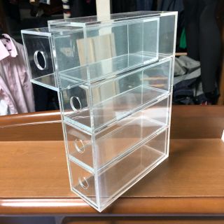 ムジルシリョウヒン(MUJI (無印良品))の無印良品 アクリル メガネケース 小物入れ(小物入れ)