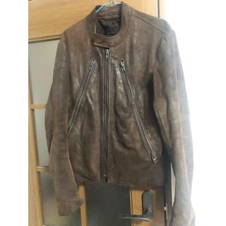 マルタンマルジェラ(Maison Martin Margiela)のGW前限定値下げ メゾンマルジェラ 八の字ライダースジャネット 46サイズ(ライダースジャケット)