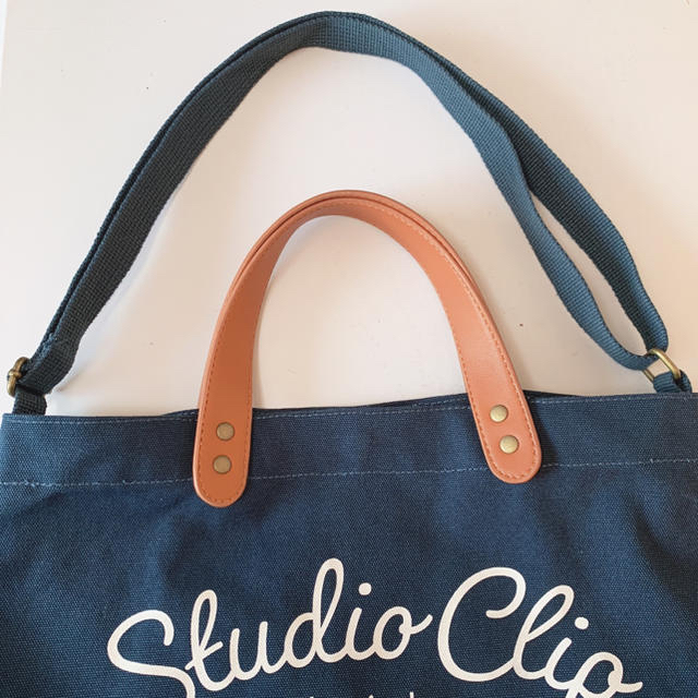 STUDIO CLIP(スタディオクリップ)のstudio CLIP バッグ 2WAY ネイビー レディースのバッグ(トートバッグ)の商品写真