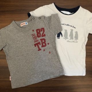 タルティーヌ エ ショコラ(Tartine et Chocolat)のタルティーヌエショコラ ティンカーベル Tシャツ 2枚セット 90 100cm(Tシャツ/カットソー)