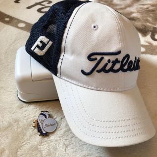 タイトリスト(Titleist)のNozomi 88様 タイトリスト キャップ ＋ ボールマーカー(ゴルフ)