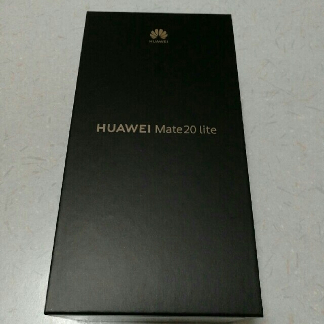 新品未開封 Huawei Mate 20 lite ブラックスマホ/家電/カメラ