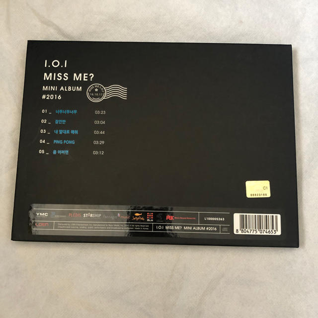 IOI miss me? アルバム エンタメ/ホビーのCD(K-POP/アジア)の商品写真