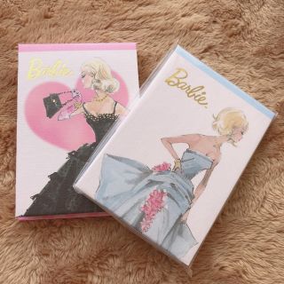 バービー(Barbie)のBarbie メモ帳セット(キャラクターグッズ)