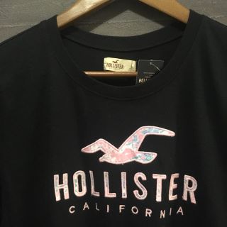 ホリスター(Hollister)の新品HOLLISTER ホリスター ロゴグラフィック アイコンアップリケTシャツ(Tシャツ(半袖/袖なし))