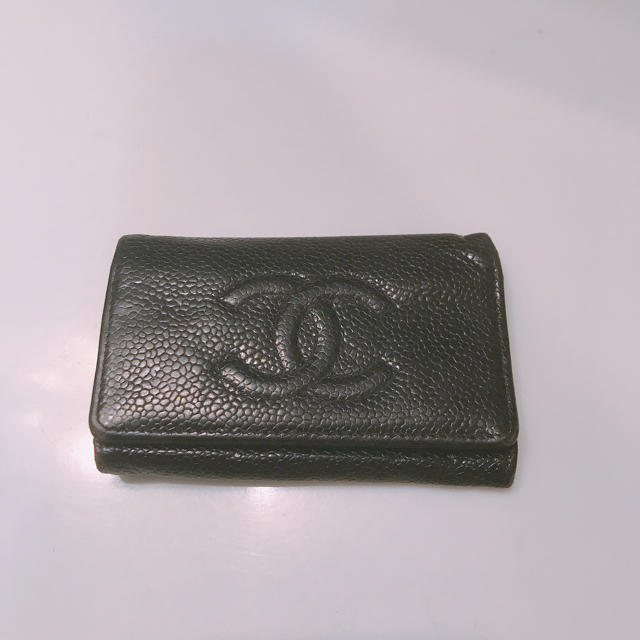 CHANEL(シャネル)のシャネル キーケース 難あり キャビアスキン レディースのファッション小物(キーケース)の商品写真