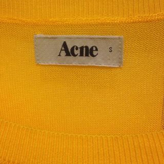 アクネ(ACNE)のacne イエローオレンジ アクネ(カットソー(長袖/七分))