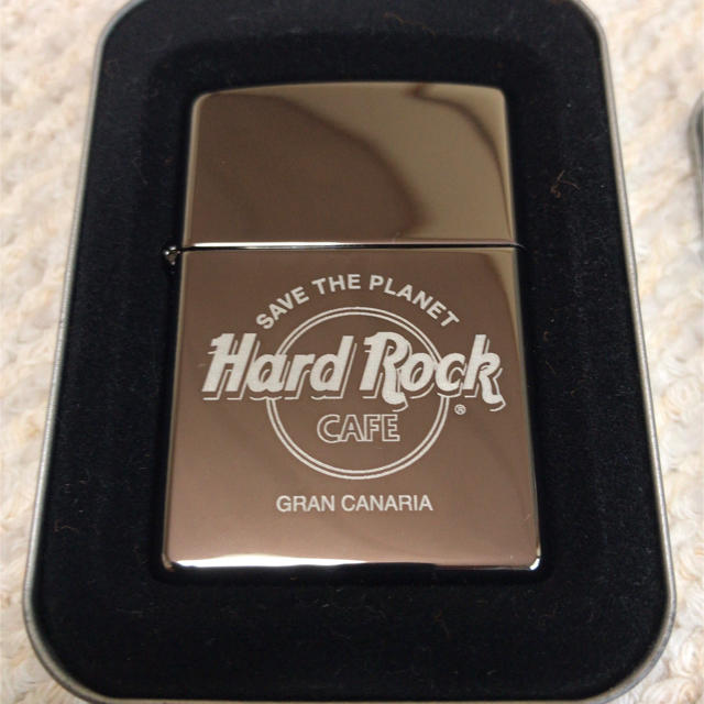 ZIPPO(ジッポー)のzippo   hardrock cafe GRAN CANARIA メンズのファッション小物(タバコグッズ)の商品写真