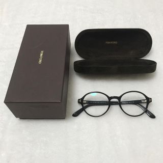 トムフォード(TOM FORD)のTOM FORD UVカット黒ふち眼鏡(サングラス/メガネ)