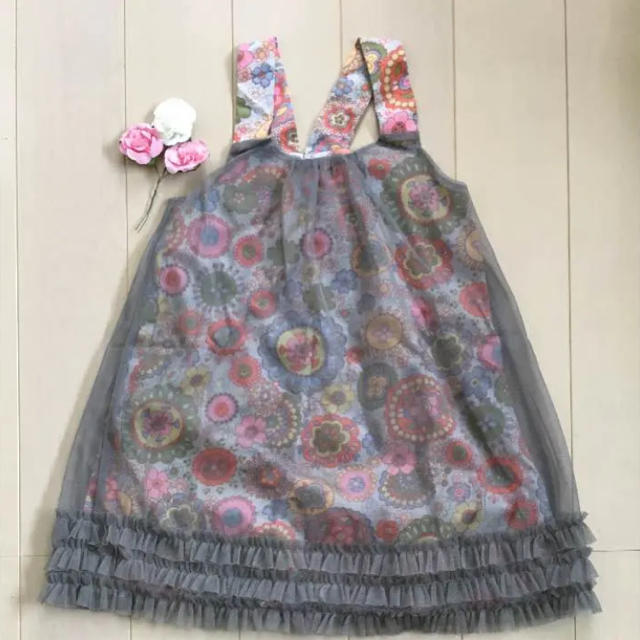 CHOU-CHOU CHIC  Les jolis bijoux ワンピース キッズ/ベビー/マタニティのキッズ服女の子用(90cm~)(Tシャツ/カットソー)の商品写真