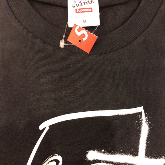 supreme jean paul gaultier tee 黒M ゴルチエ