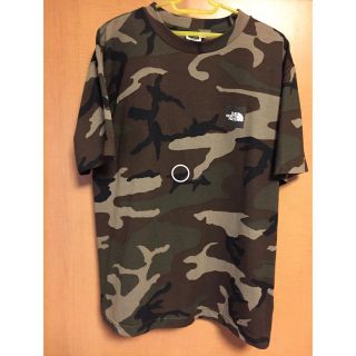 ザノースフェイス(THE NORTH FACE)の難あり！ North Face 迷彩柄 Tシャツ Ｌ(Tシャツ/カットソー(半袖/袖なし))