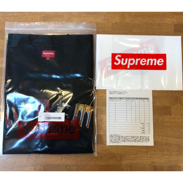 メンズSupreme City Arc Tee Lサイズ Black